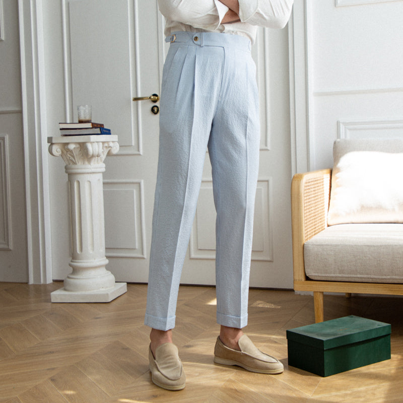 St. Tropez Seersucker Pantolon