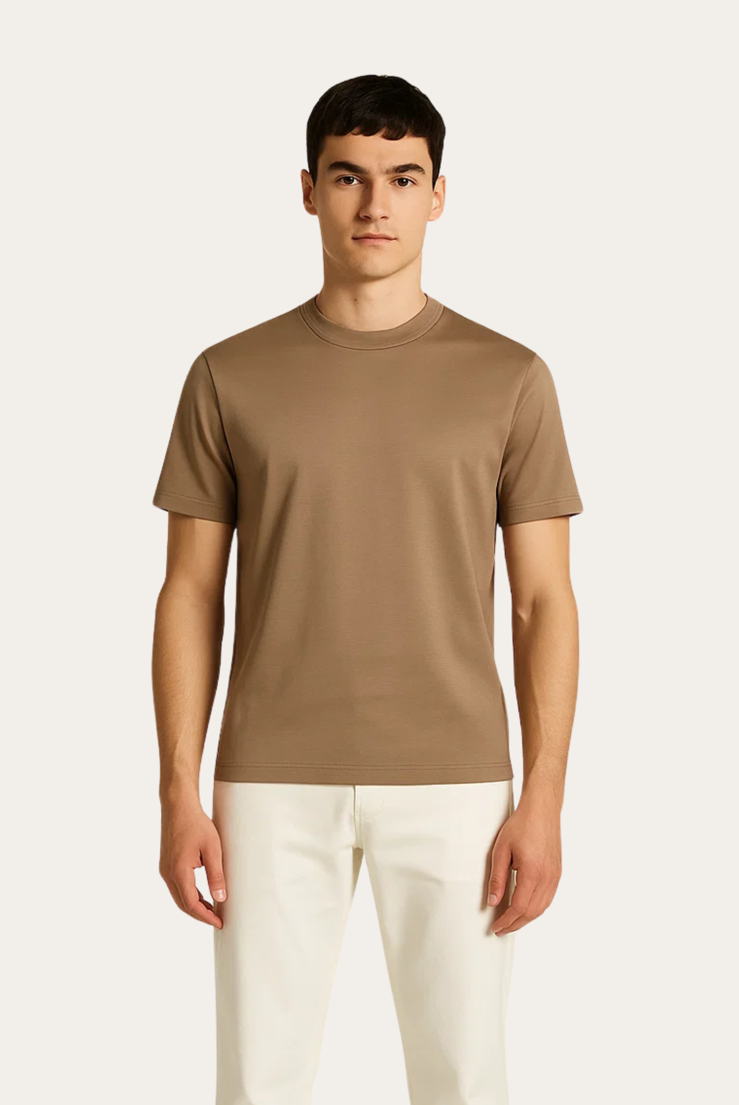 Taupe İmparator Tişört MARTIN MILANO®