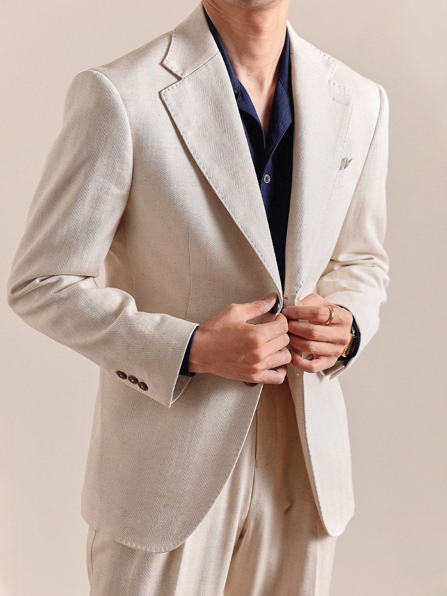 Napoli Keten Blazer