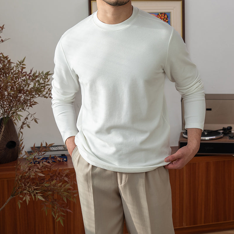 Pamuk Uzun Kollu T-Shirt