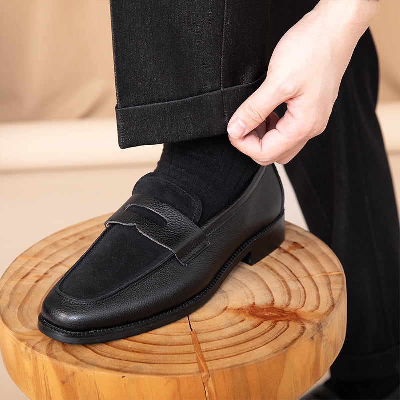 La Roche Süet Penny Loafer