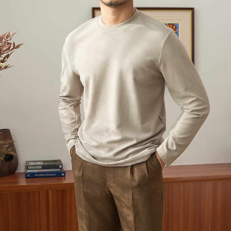 Pamuk Uzun Kollu T-Shirt