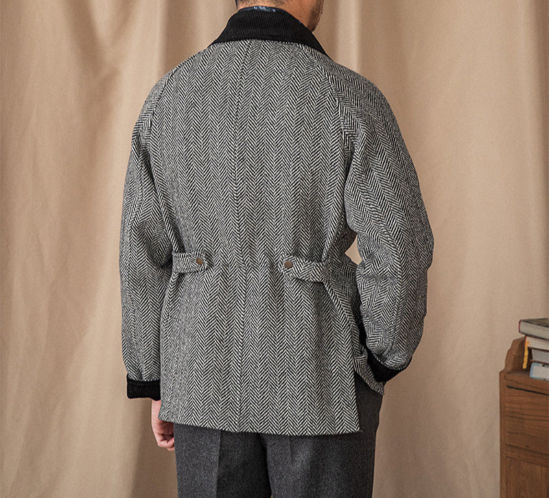 Manor Yün Herringbone Ceketi