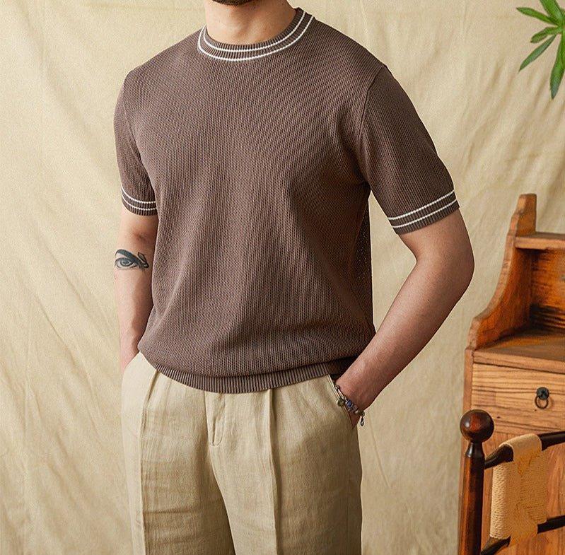 Alonso Örgü Kısa Kollu Tişört - Martin Milano