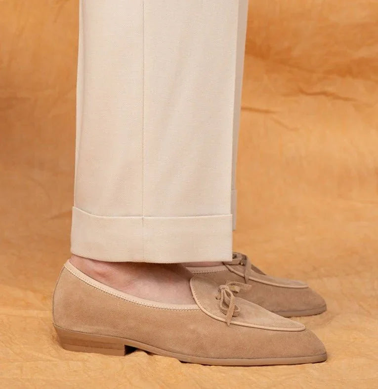 Amalfi Süet Belçika Loaferları - Martin Milano