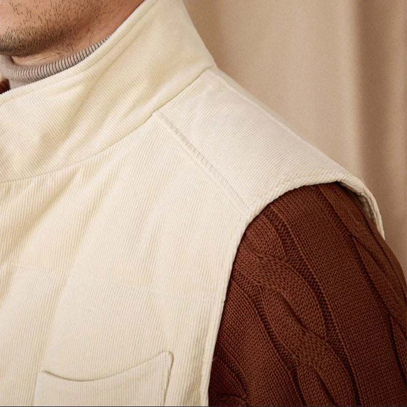 Aspen Dolgulu Kadife Yelek - Martin Milano