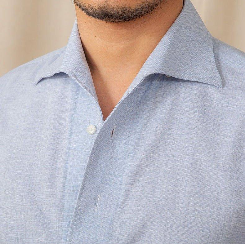 Beausoleil Kesik Keten Gömlek - Martin Milano