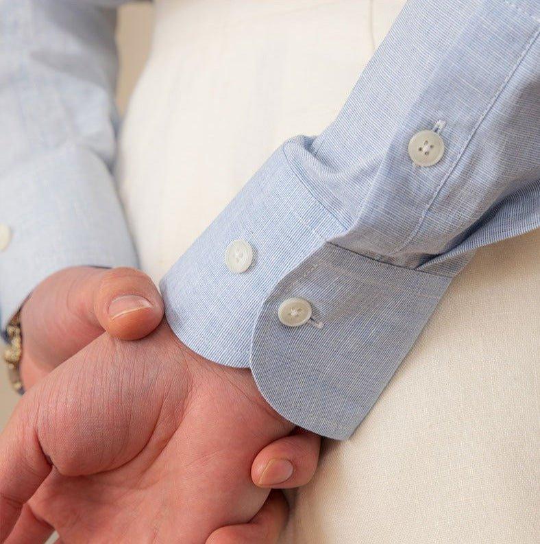 Beausoleil Kesik Keten Gömlek - Martin Milano