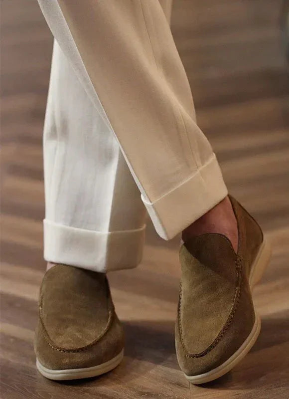 Cap Ferrat Süet Slip - On Loafer - Martin Milano