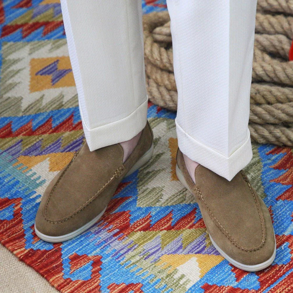 Cap Ferrat Süet Slip - On Loafer - Martin Milano