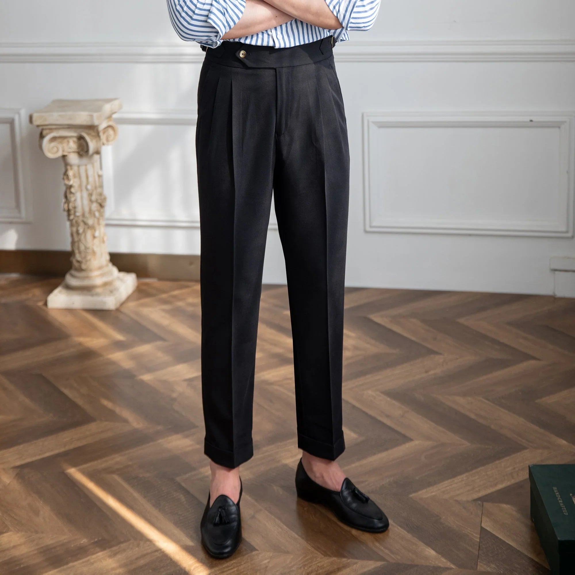 Casino Royale Katlamalı Pantolon - Martin Milano