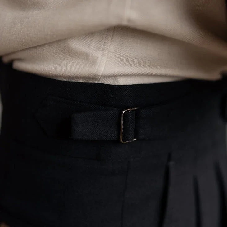 Düz Kesim Katlı Pantolon - Martin Milano