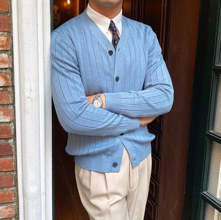 Exeter Büzgülü Örgü Hırka - Martin Milano