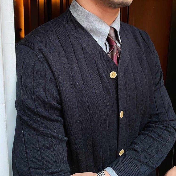 Exeter Büzgülü Örgü Hırka - Martin Milano