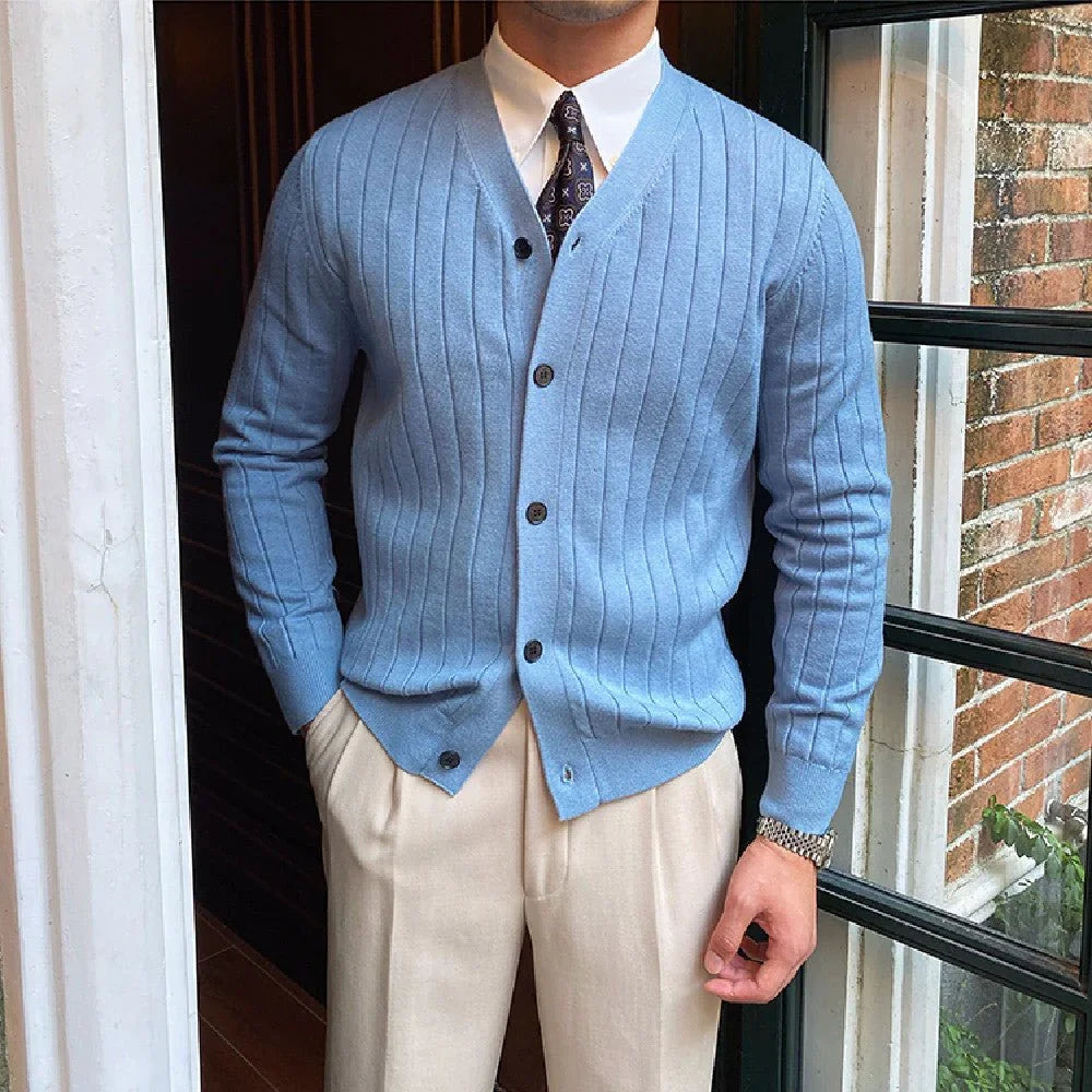 Exeter Büzgülü Örgü Hırka - Martin Milano