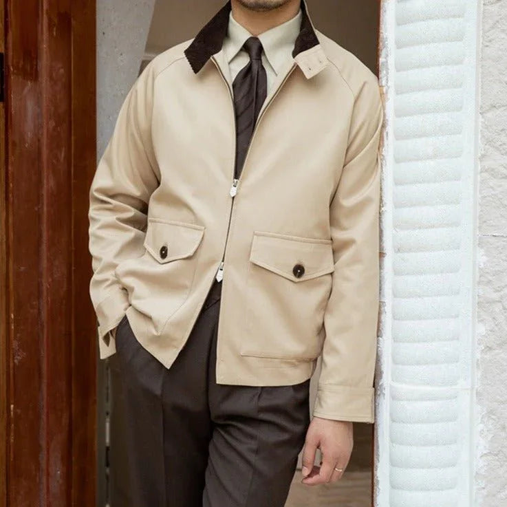 G9 Harrington Kadife Yaka Ceket - Martin Milano