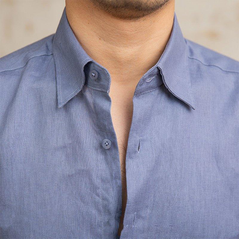 Geneva Kumaş Uzun Kollu Gömlek - Martin Milano