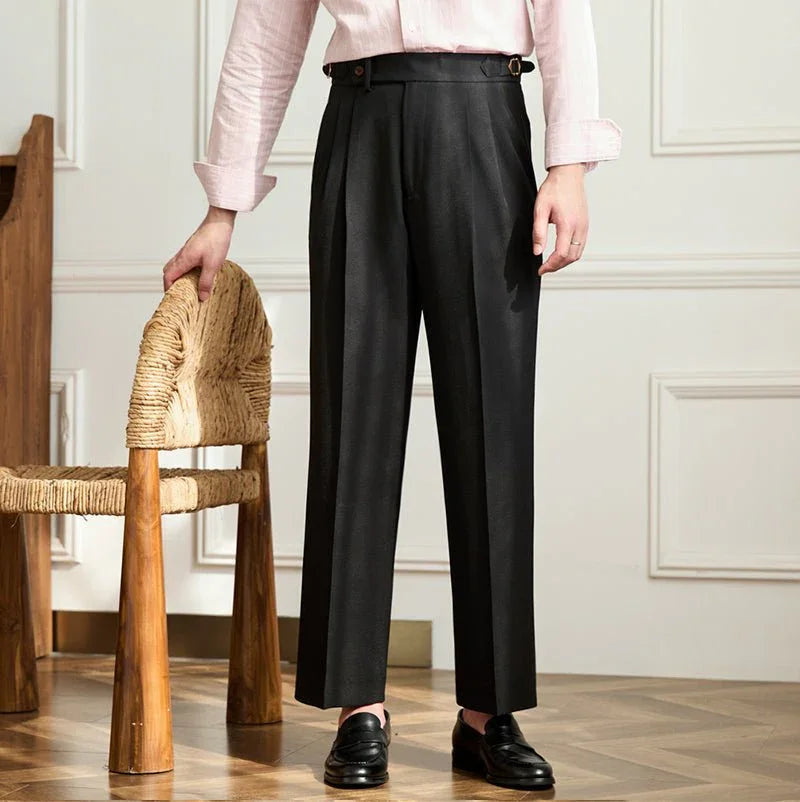 Grosseto Geniş Kesim Çift Katlı Pantolon - Martin Milano