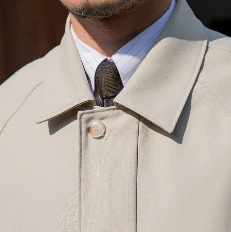 Günlük Demir Düğmeli Trençkot - Martin Milano