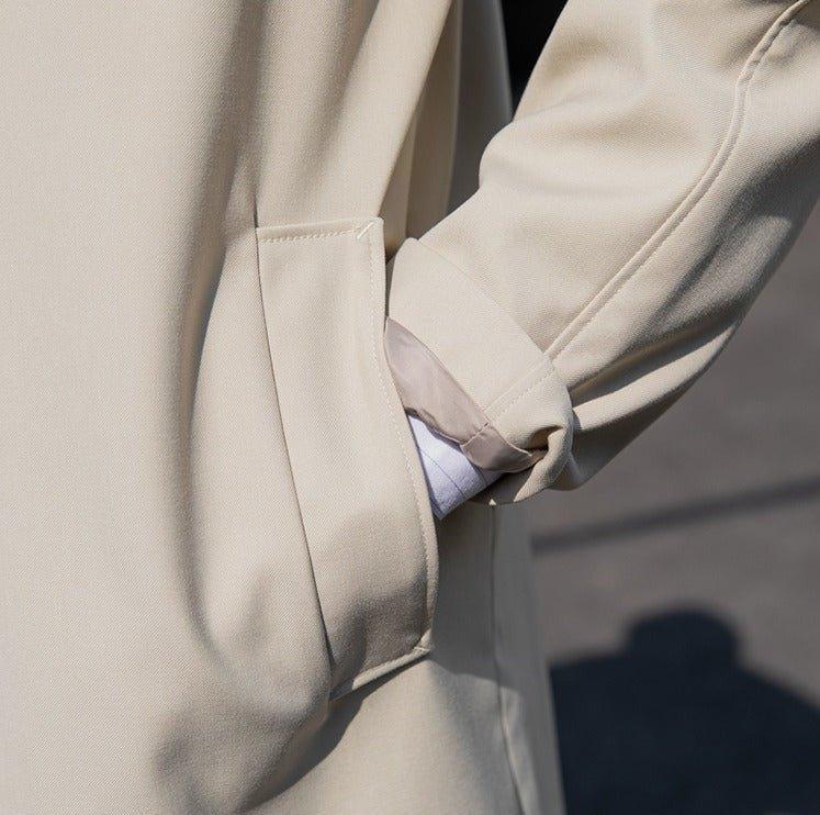 Günlük Demir Düğmeli Trençkot - Martin Milano