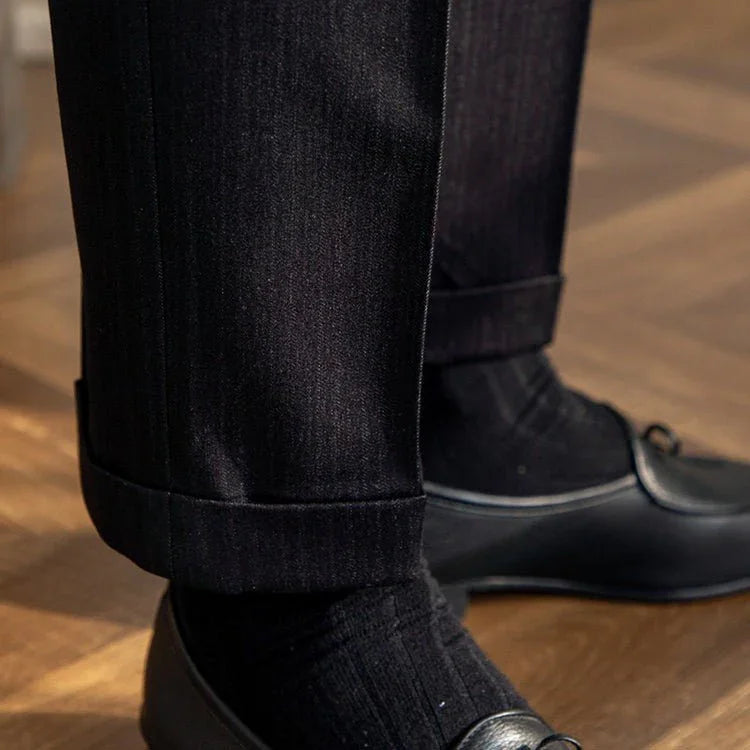 Günlük Ofis Pileli Pantolon - Martin Milano