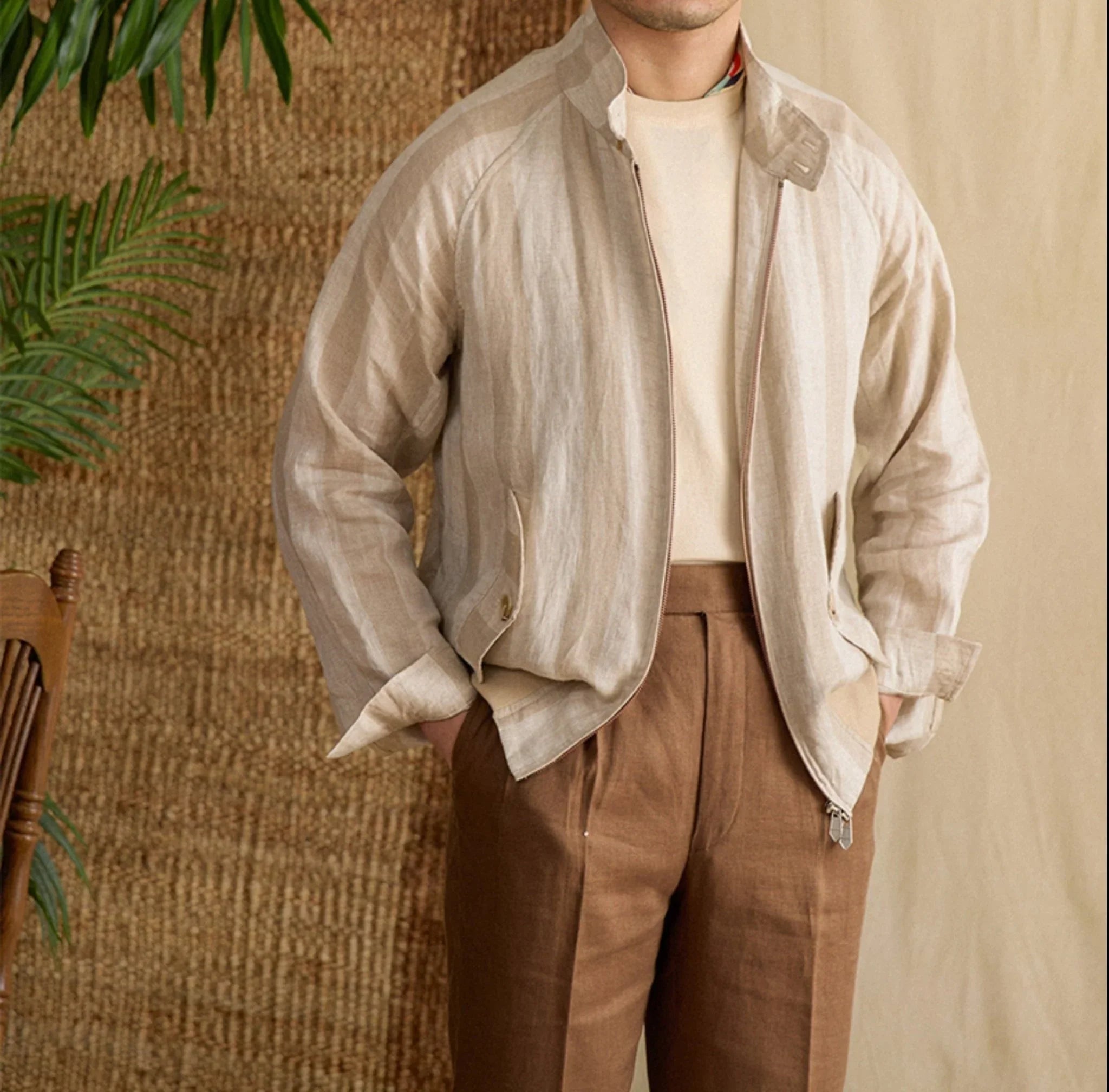 Keten Venezia G9 Bomber Ceket - Martin Milano