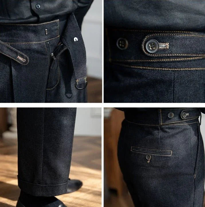 Kot Portovenere Düz Kesim Pantolon - Martin Milano