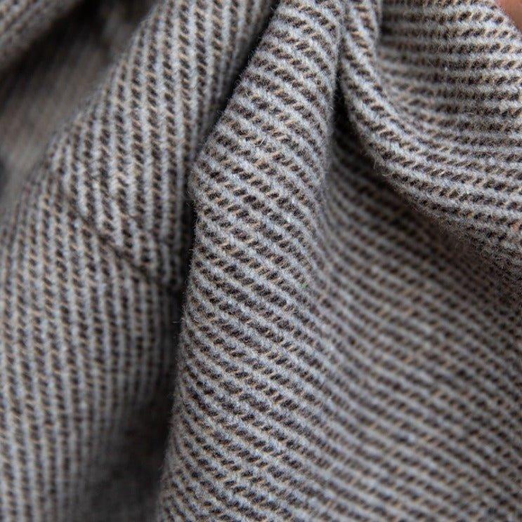 Kral Çift Düğmeli Yün Manto - Martin Milano