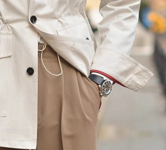 Londra Pamuk Karışımı Safari Ceket - Martin Milano