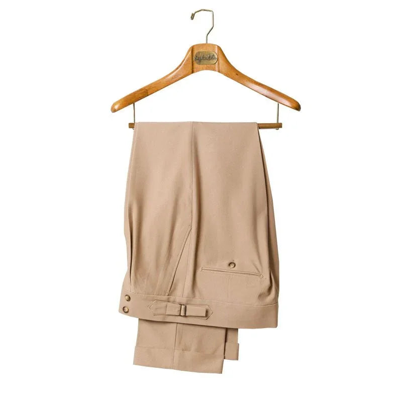 Lorenzo Etekli Çift Düğmeli Klasik Pantolon - Martin Milano