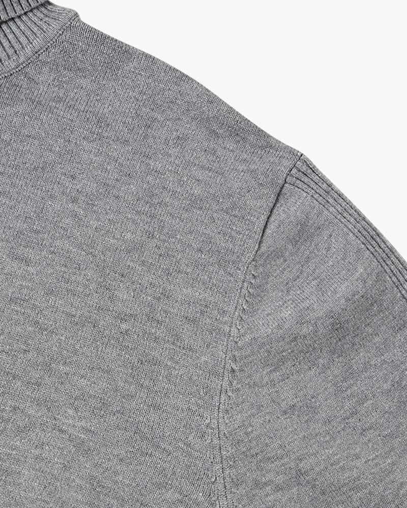 Merino Yün Boğazlı Kazak - Martin Milano