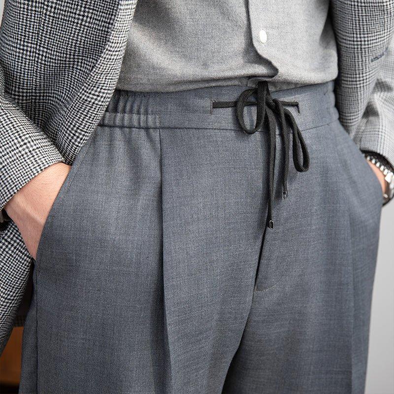 Milano Çift taraflı İpek Saten Flare Pantolon - Martin Milano