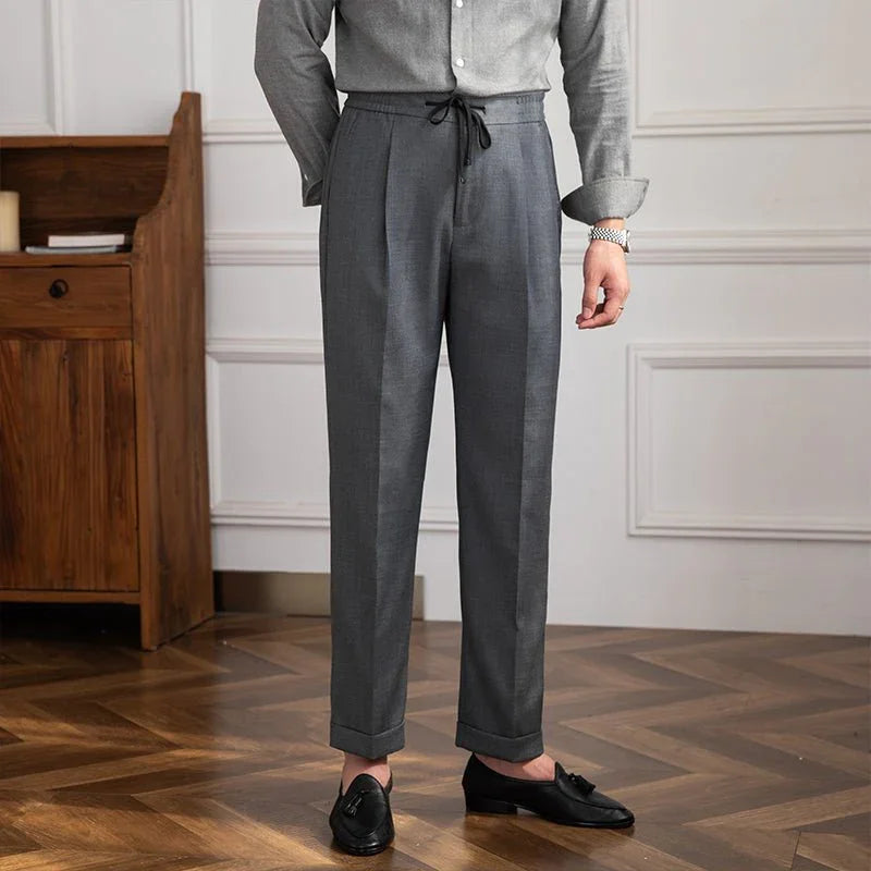 Milano Çift taraflı İpek Saten Flare Pantolon - Martin Milano