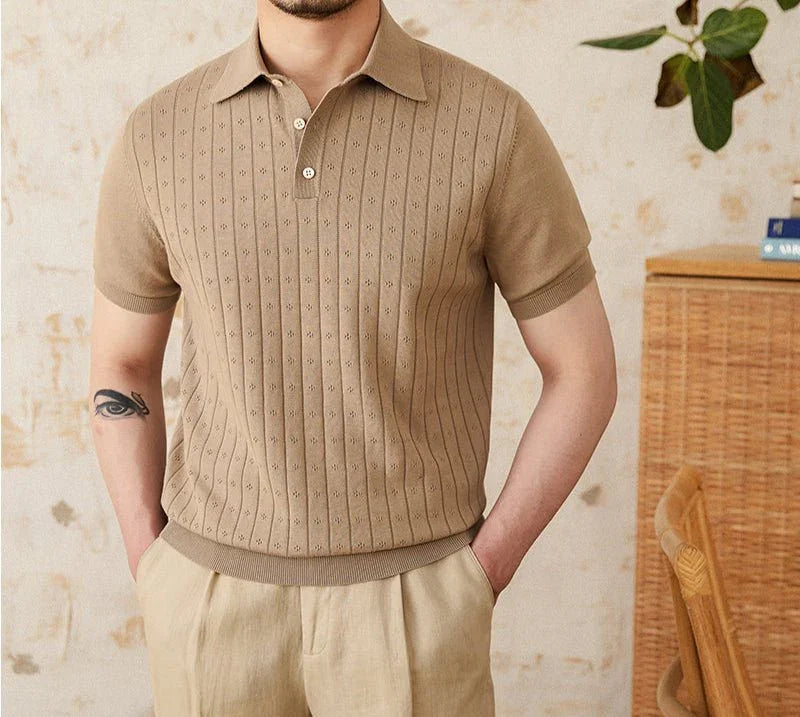 Mosta Pamukl Penye Polo Gömlek - Martin Milano