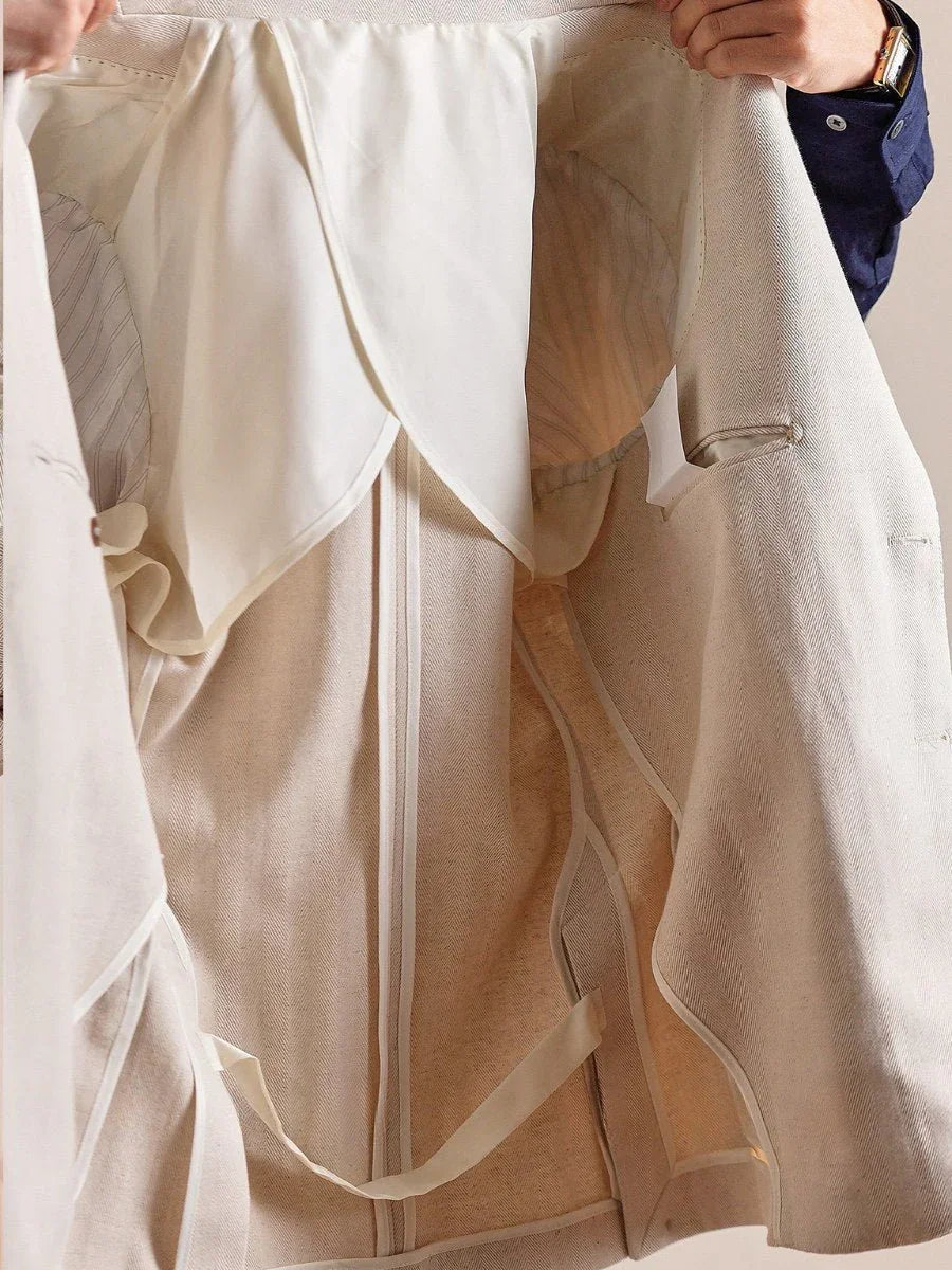 Napoli Keten Blazer - Martin Milano