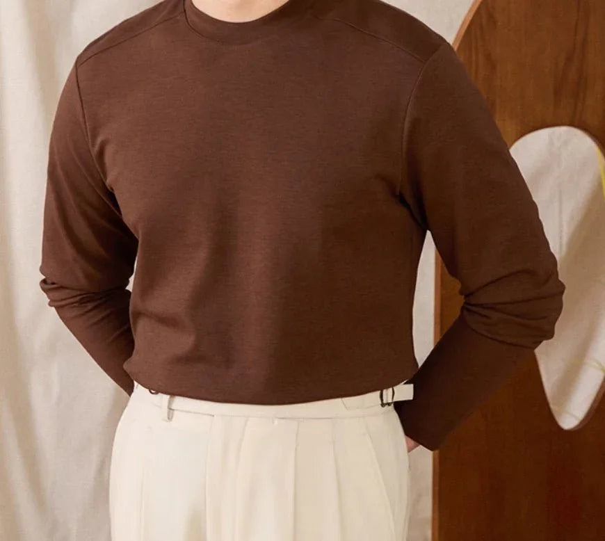 Pamuk Yumuşak Dokunuşlu Uzun Kollu Tişört - Martin Milano