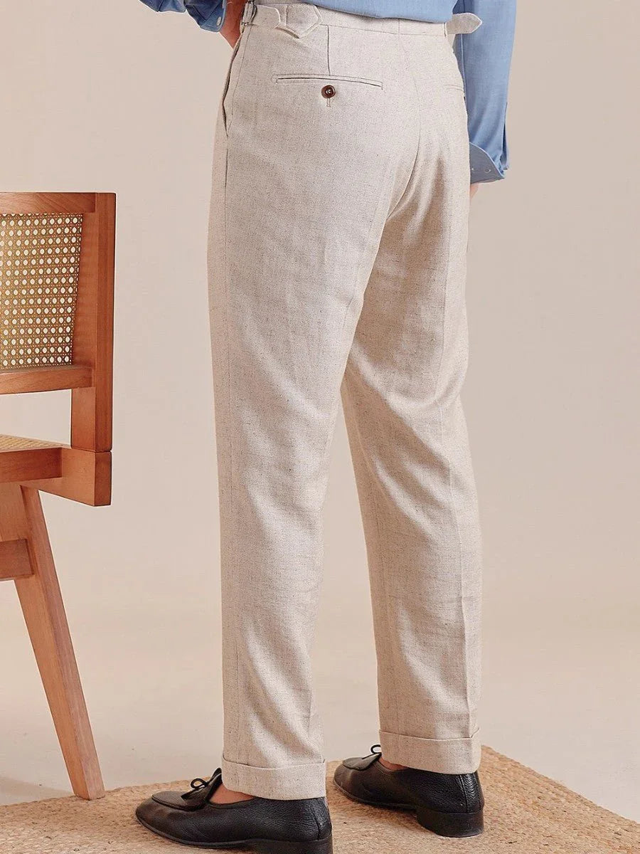 PortoFino Keten Karışımı Pantolon - Martin Milano