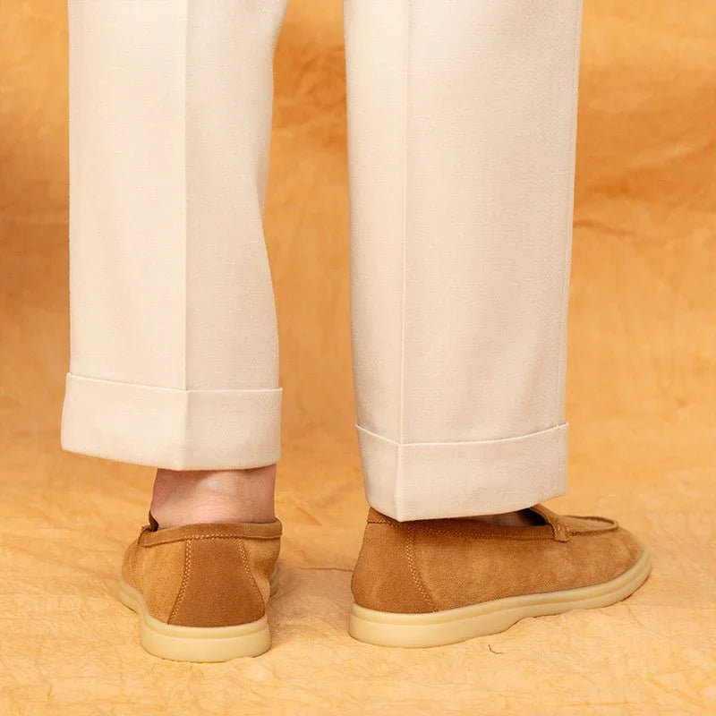 Positano Süet Loaferlar - Martin Milano