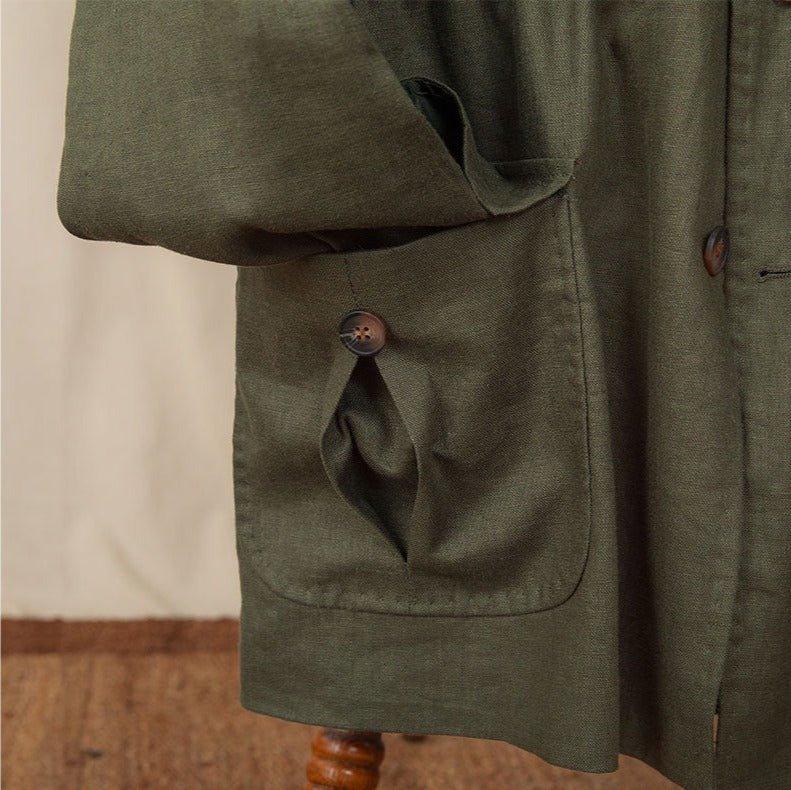 Potenza Keten Ceket - Martin Milano