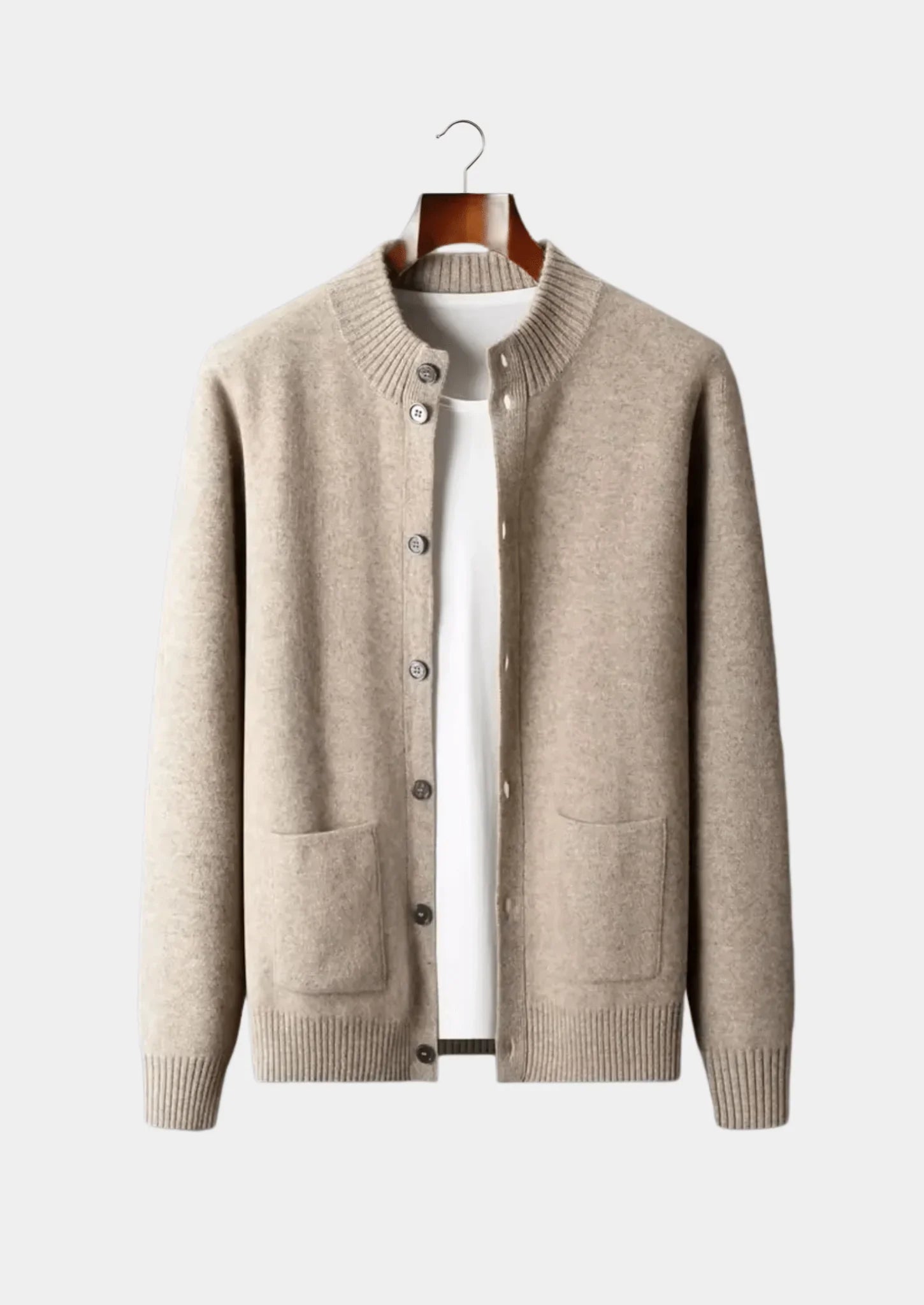 Premium Kaşmir Düğmeli Hırka - Martin Milano