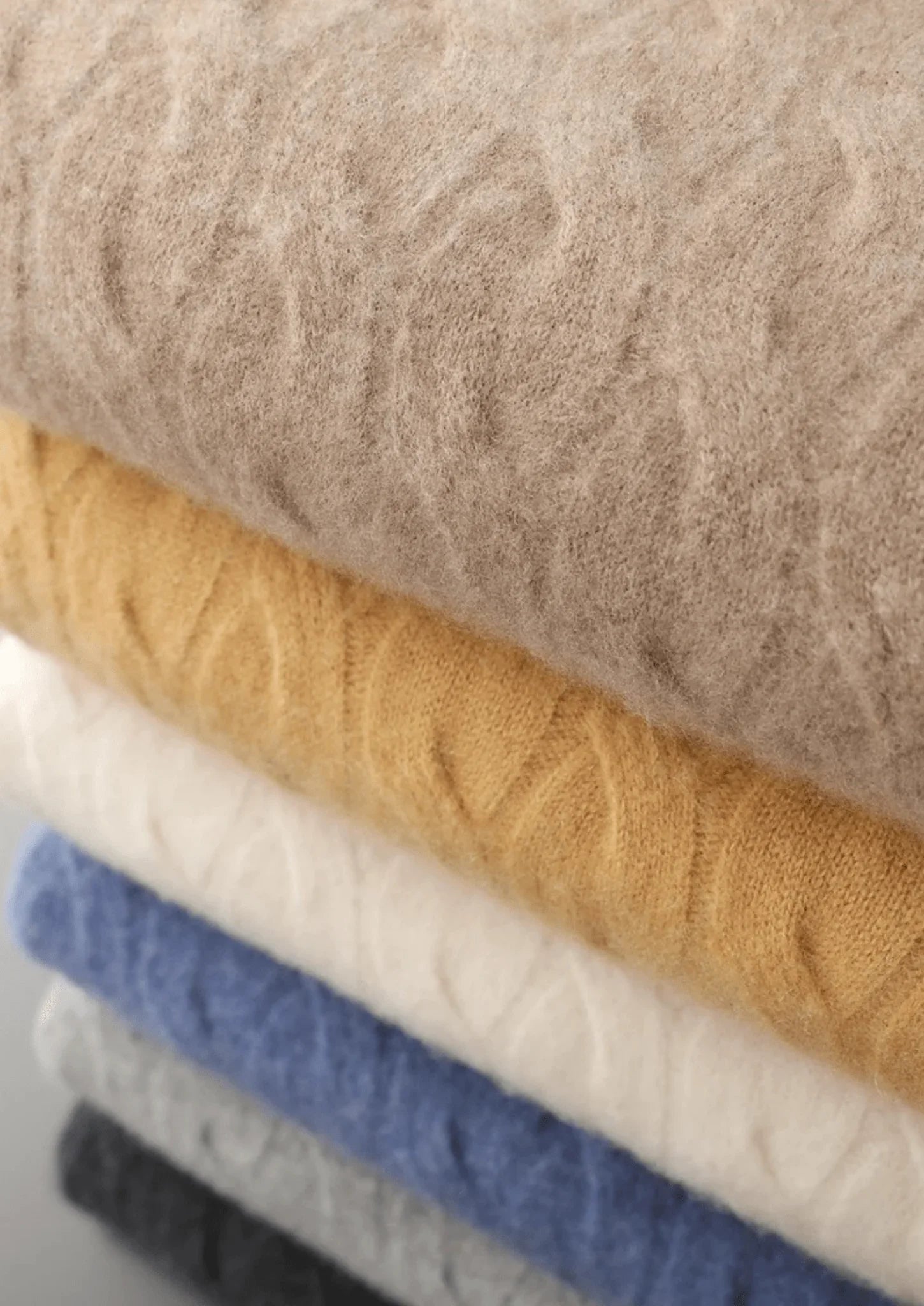 Premium Kaşmir Örgü Yuvarlak Yaka Kazak - Martin Milano