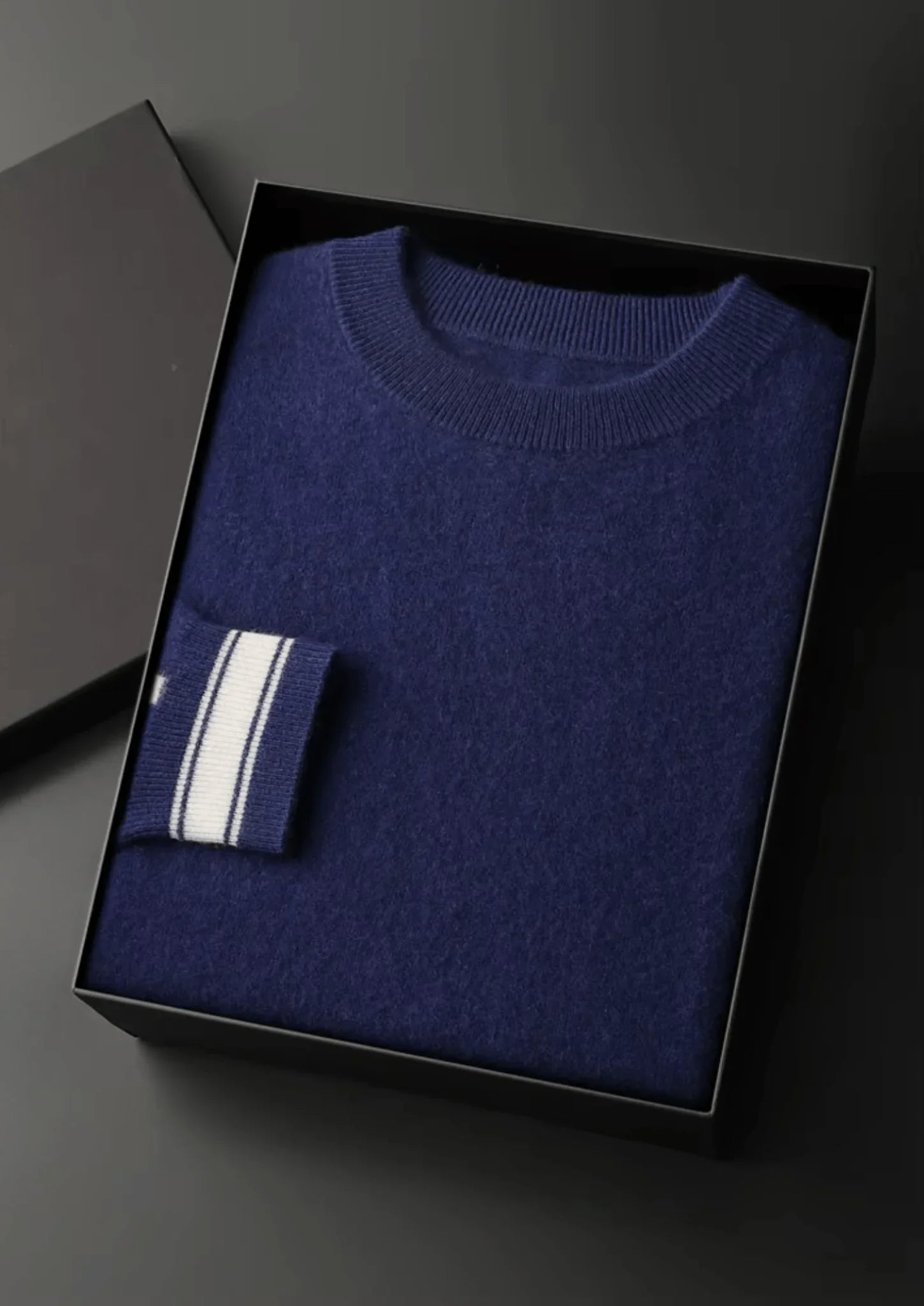 Premium Kaşmir Relax Çizgili Takım - Martin Milano