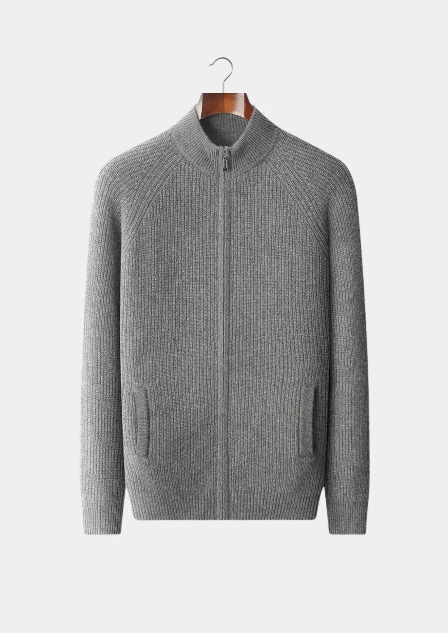 Premium Kaşmir Ribanalı Hırka - Martin Milano