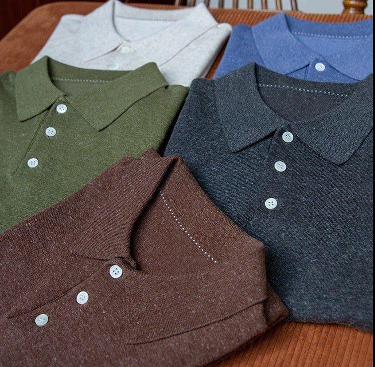 Roma Örgü Polo Bluz - Martin Milano