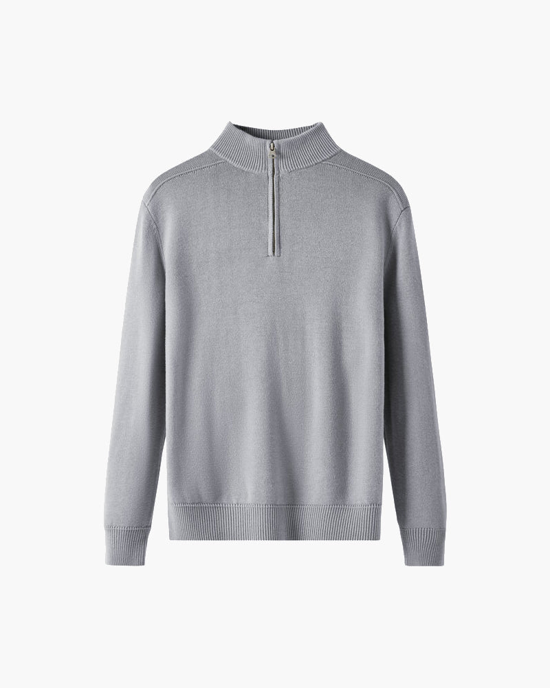 %100 Merino Yün Fermuarlı