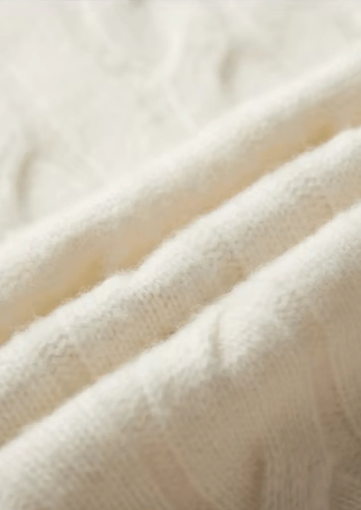 Saf Ekstra İnce Merino Yünü Çift Fermuarlı Hırka - Martin Milano