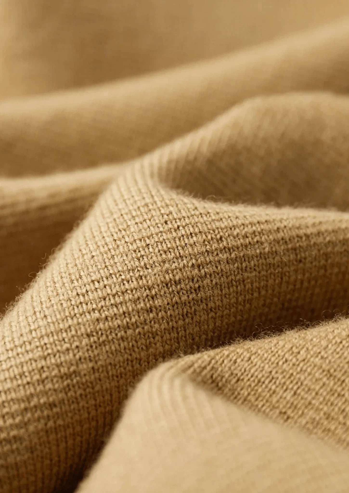 Saf Ekstra İnce Merino Yünü Düğmeli Hırka - Martin Milano