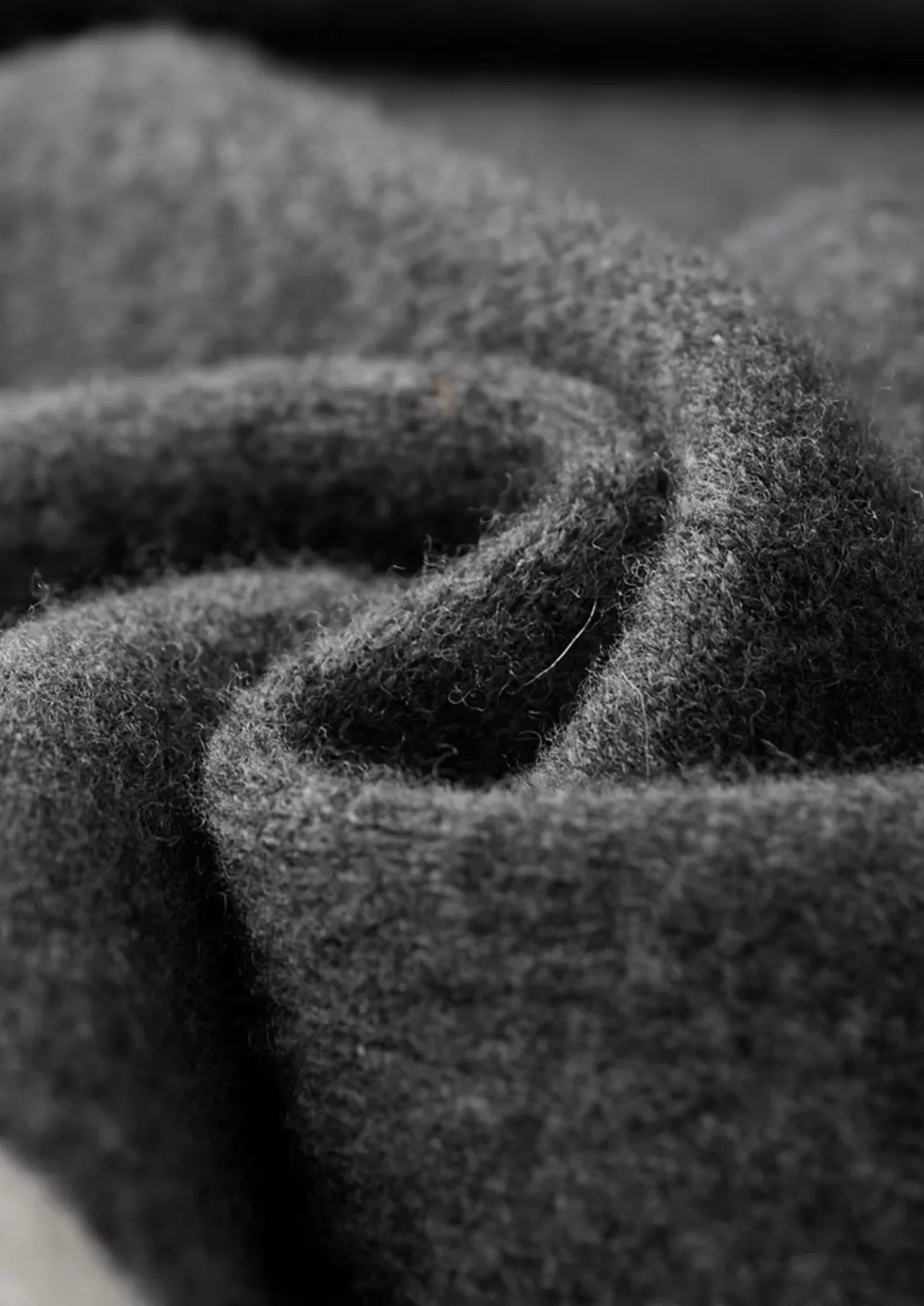 Saf Ekstra İnce Merino Yünü Oversize Pantolon - Martin Milano