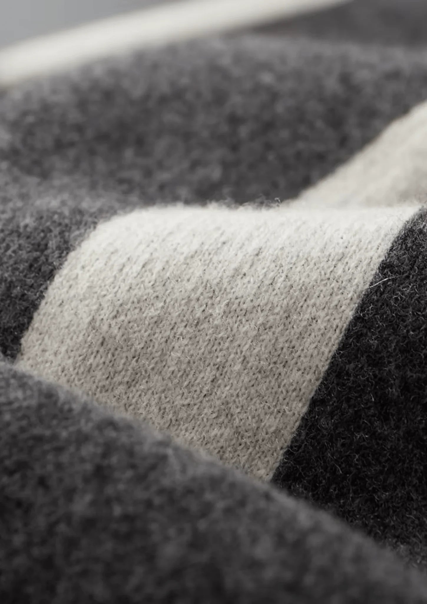 Saf Ekstra İnce Merino Yünü Oversize Pantolon - Martin Milano