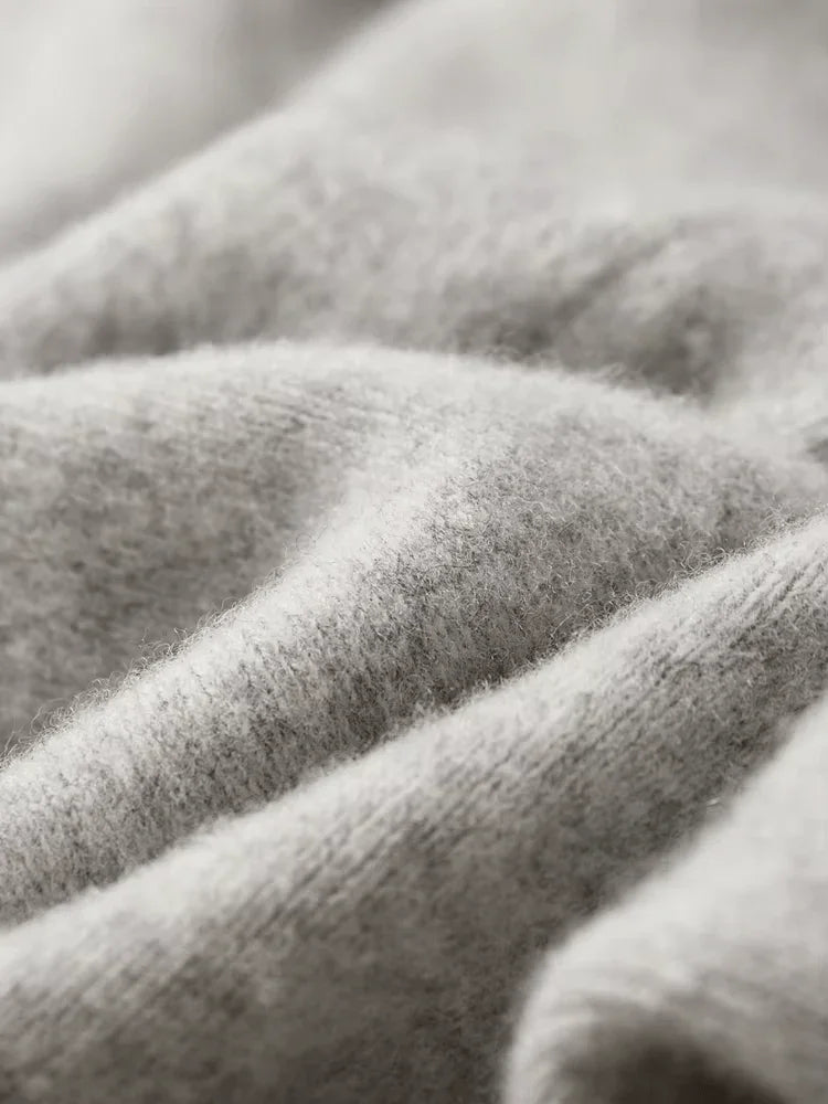 Saf Ekstra İnce Merino Yünü Relax Pantolon - Martin Milano